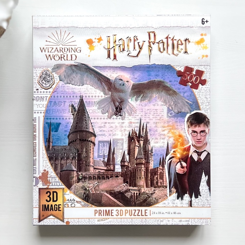 Hogwarts Holographic Jigsaw Puzzle (500 pcs)